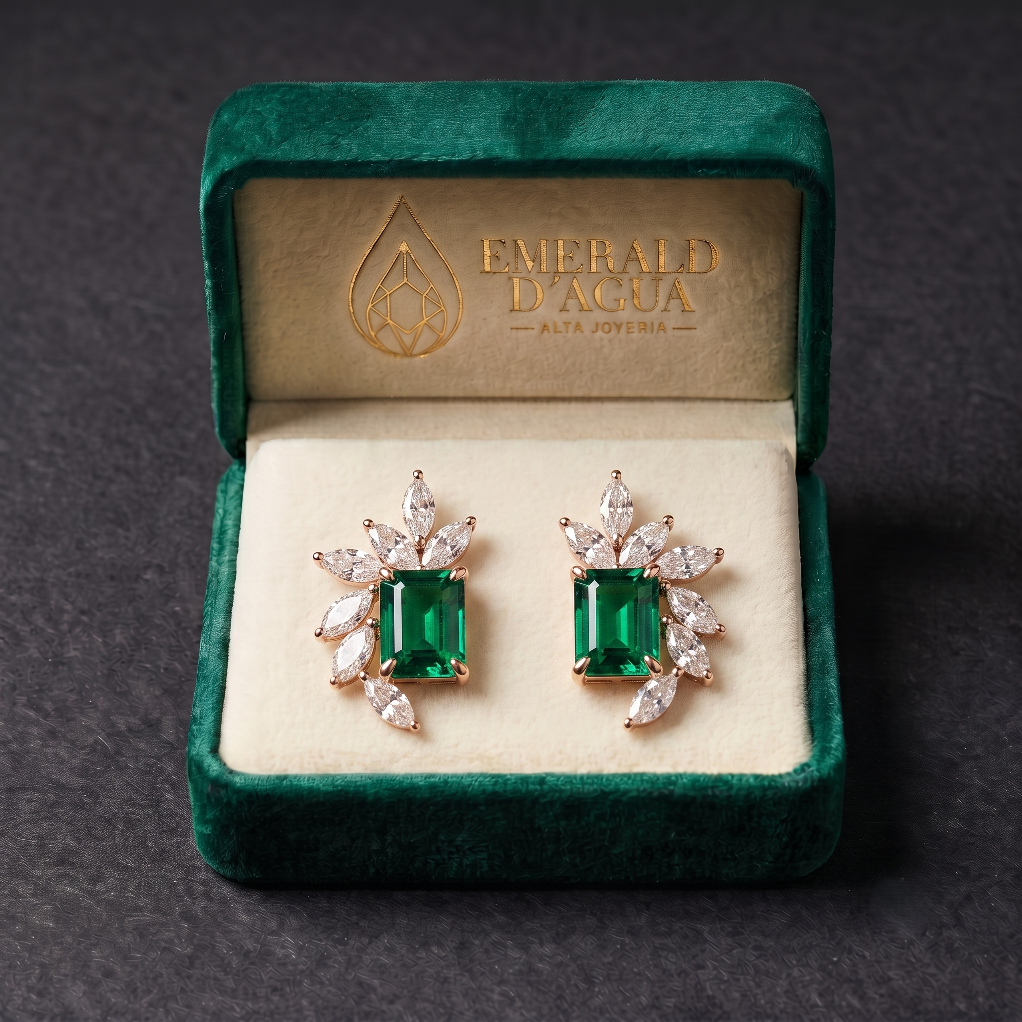 Aretes Jardín Imperial