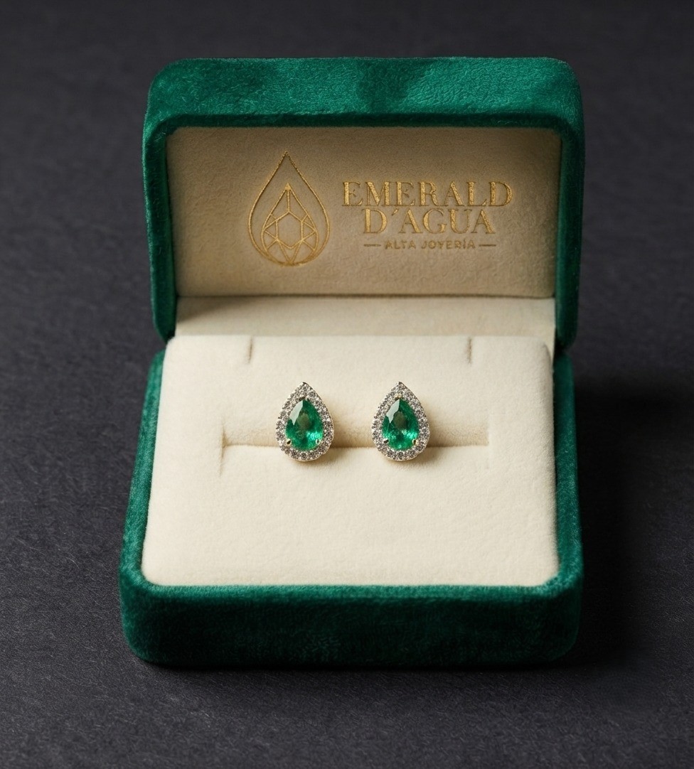 Aretes en gota