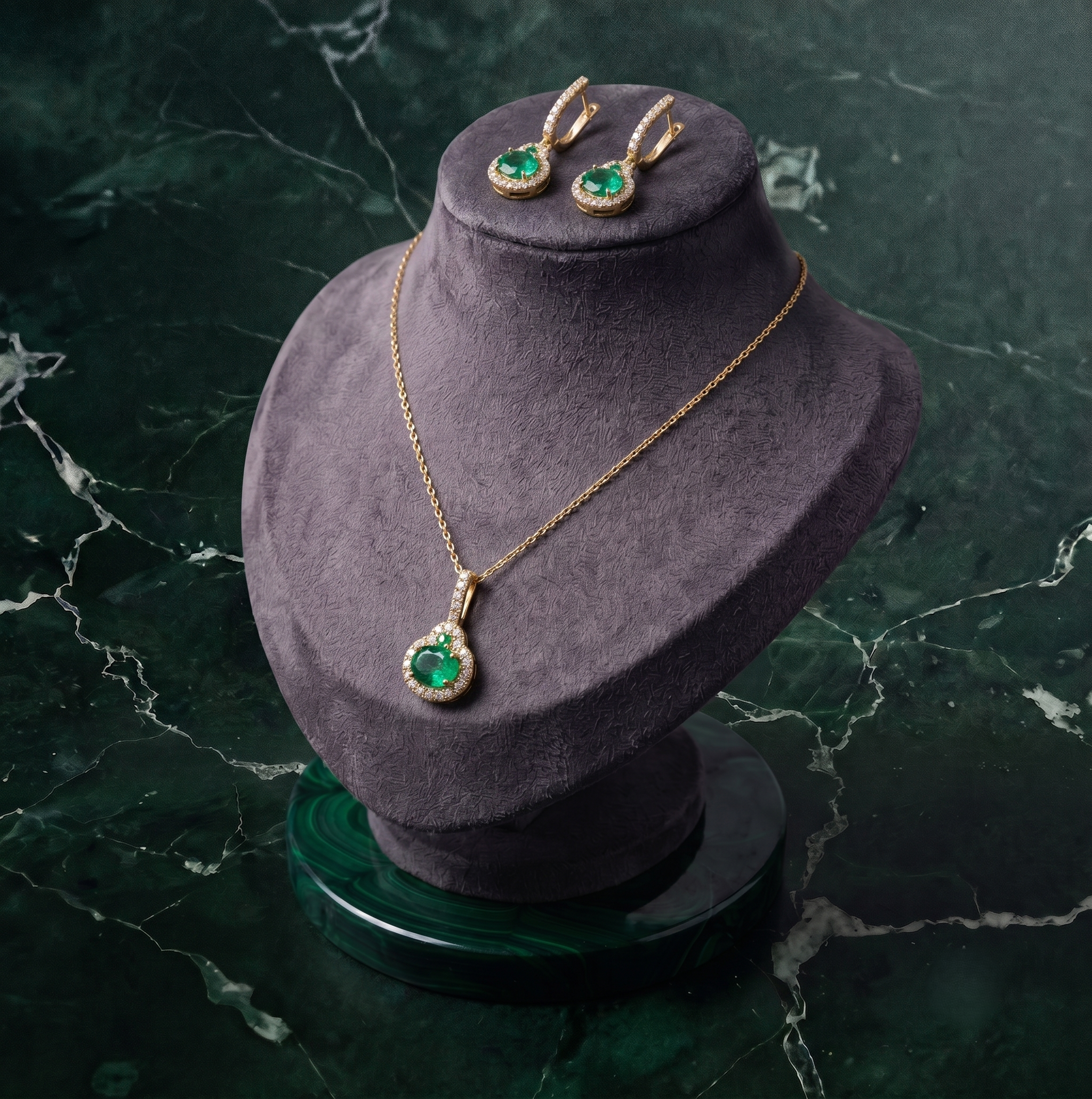 Conjunto Aura Esmeralda