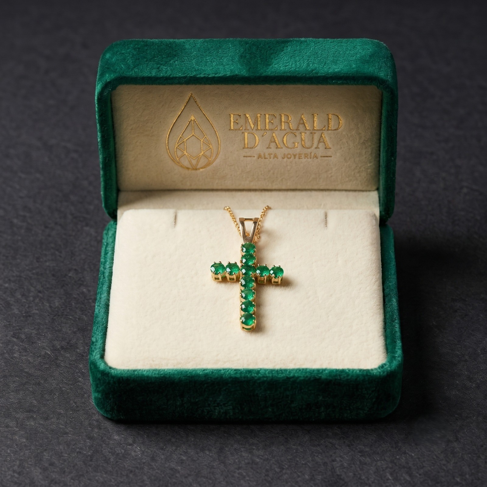 Colgante de Cruz Pequeña (Esmeraldas)